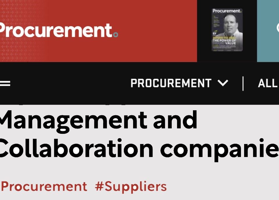 Suppeco top SRM software supplier management, collaboration, procurement