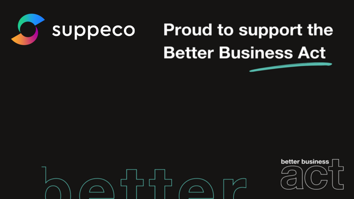 Suppeco, better business act, sustainability